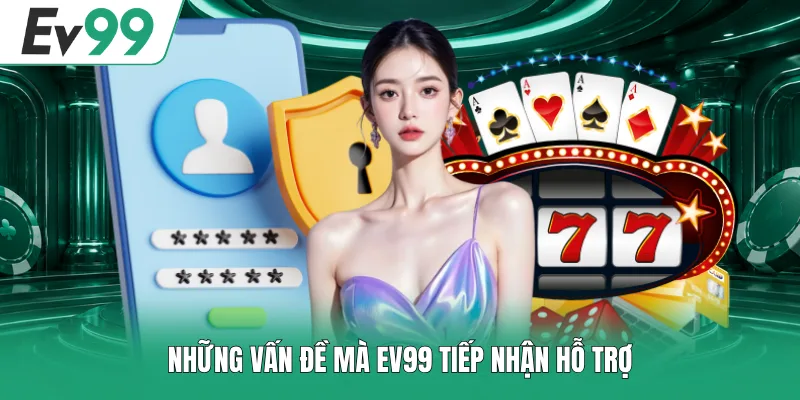 Những vấn đề mà EV99 tiếp nhận hỗ trợ